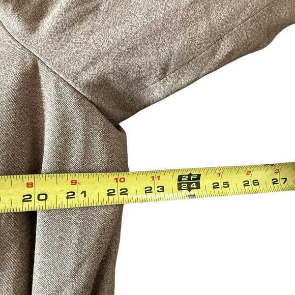 Penney's Town-Clad vintage Tan Trench Coat with Faux Fur Collar, and belt - Picture 7 of 10